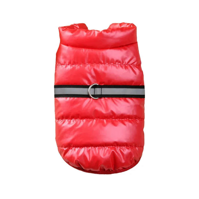 Abrigo cálido de invierno para perros, chaqueta, abrigo para perros pequeños y medianos, ropa impermeable para cachorros, monos de Pug a prueba de viento, traje, accesorios para perros