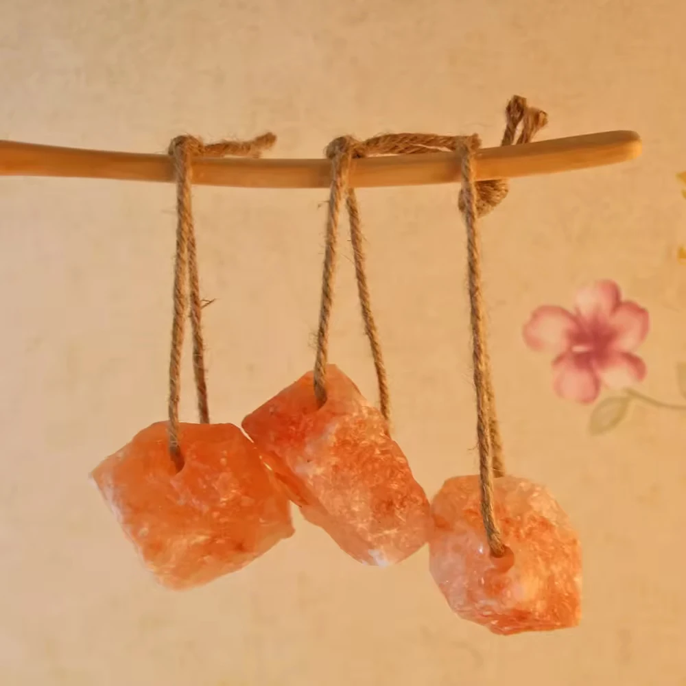 Jaula colgante de piedra Mineral Natural Irregular aleatoria, decoración, juguete para masticar para animales pequeños, mascotas, hámster, conejo, pájaros, rechinar los dientes, 1 ud. - imagen 4