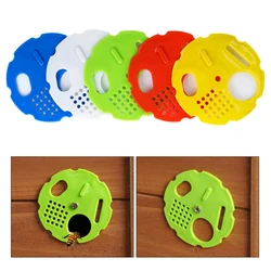 Puerta de entrada de plástico para nido de colmena, salida de abeja individual, ventilación de entrada, colmena, suministros de apicultura, 10 Uds.