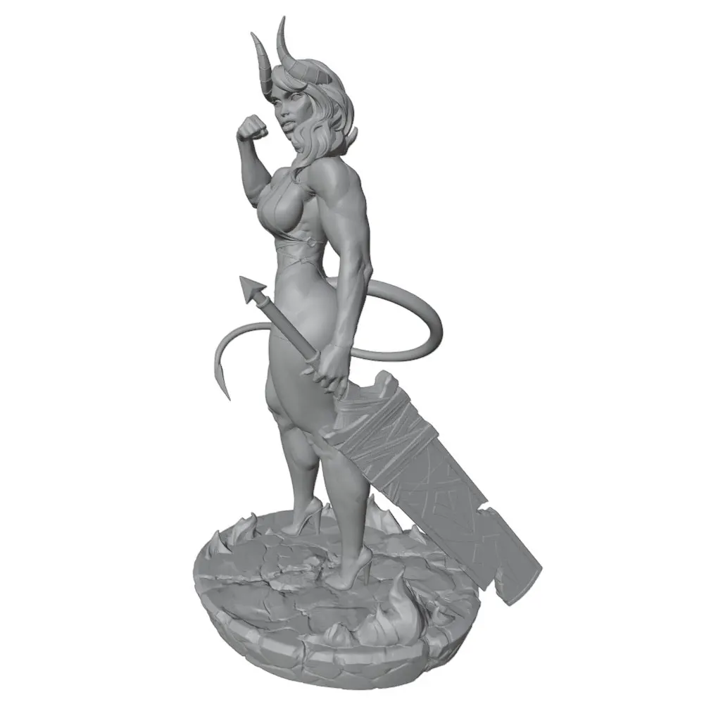 Miniatura de Anime 1/24 – Figura decorativa GK sin pintar - imagen 5