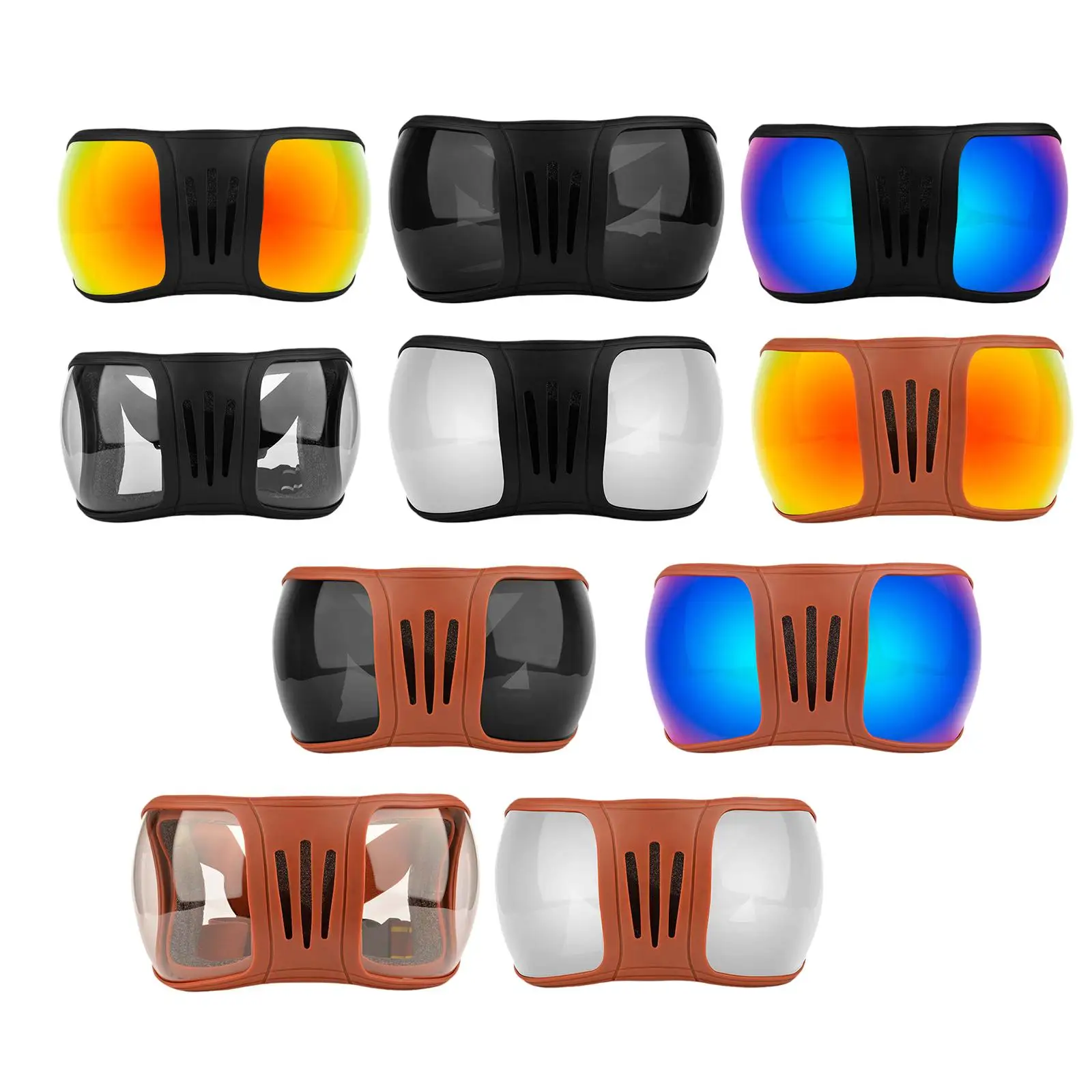 Horse Racing Goggles Windproof Horse Eye Cover for Jumping Outdoor Trail