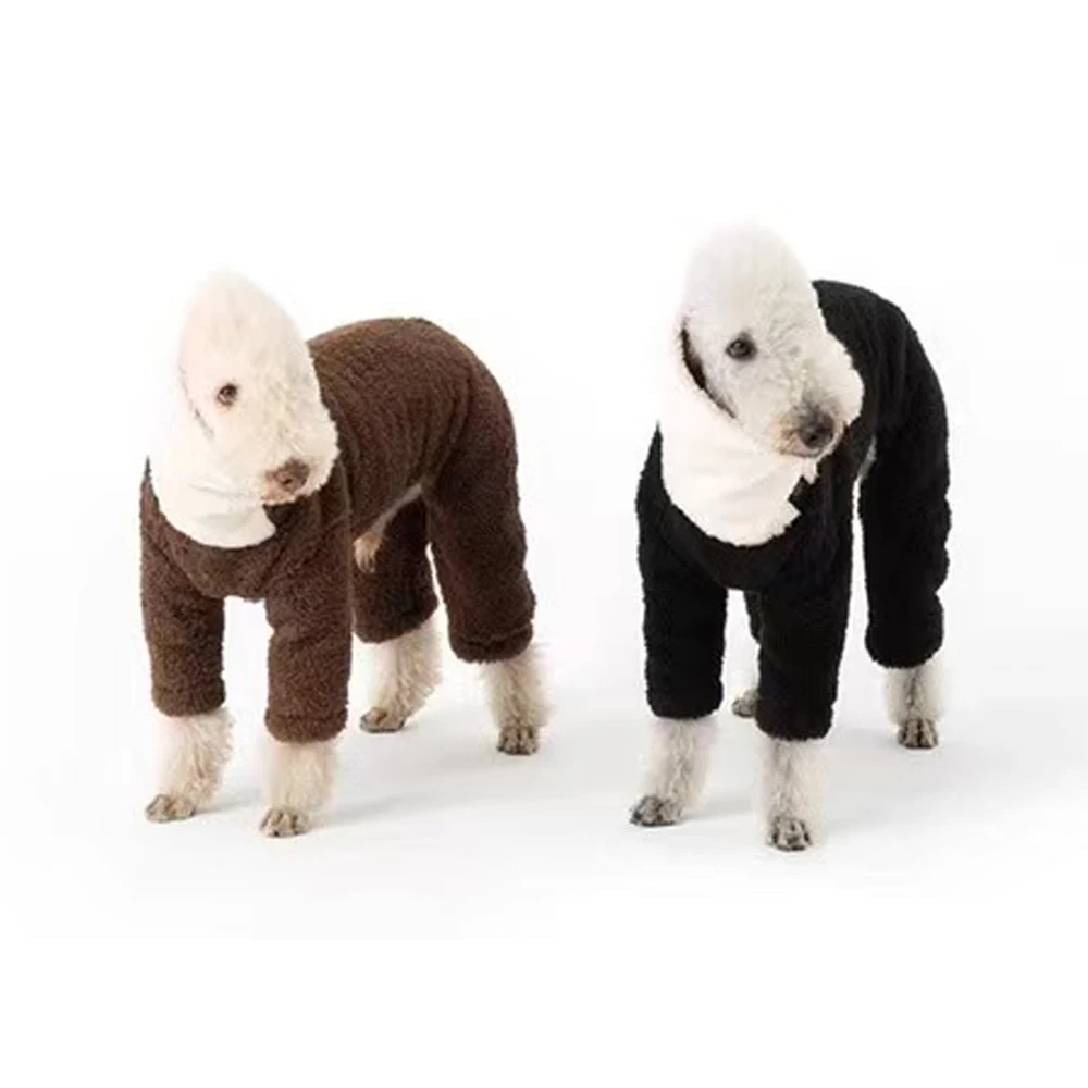 Ropa invierno cuello alto para perros pequeños, medianos y Bedlington - imagen 2