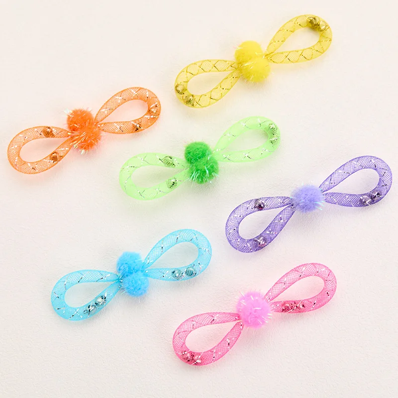 Juguete de peluche para gatos con plumas y gusano en tubo interactivo