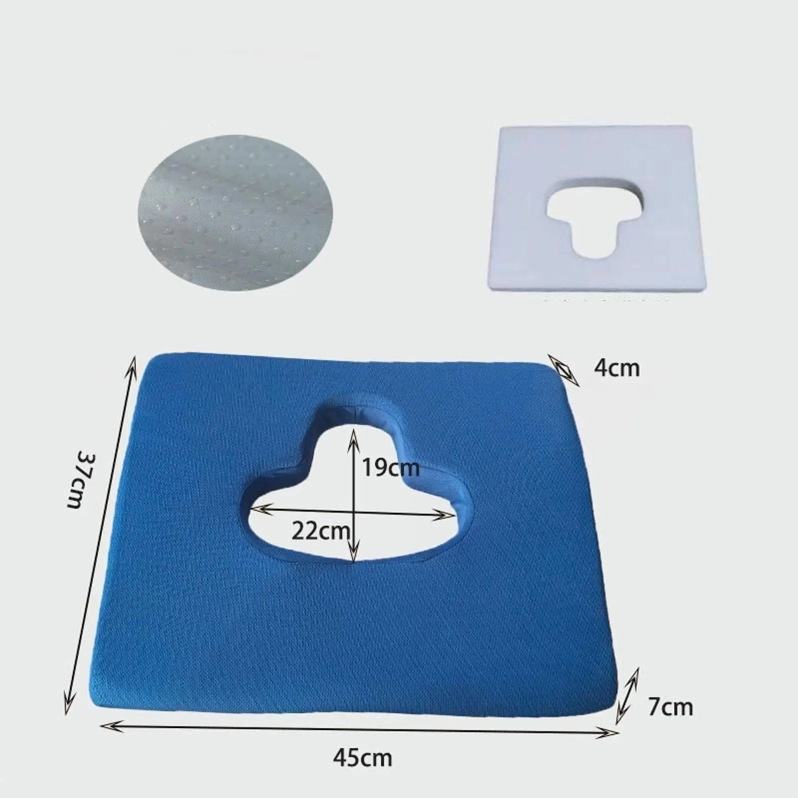 Bed Sore Cushion Tailbone Cushion Multipurpose for Long Sitting Reusable Hollow Design Pad Butt Cushion for Men Women Seniors