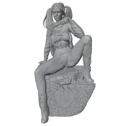 Figura de resina miniatura sin pintar para coleccionistas