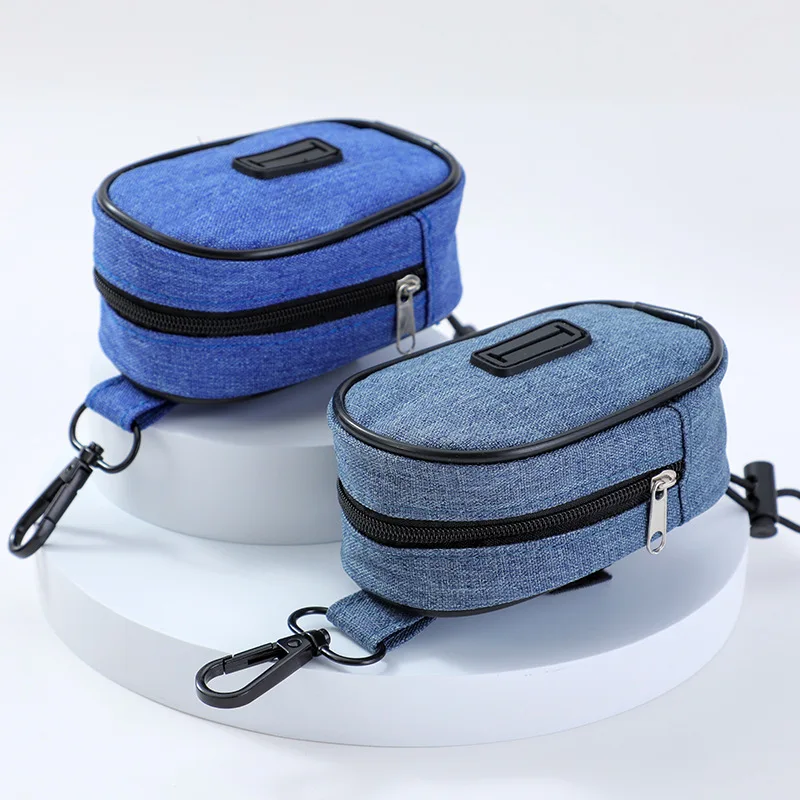 Dispensador de bolsas para excrementos de perros, soporte portátil para bolsas de excrementos de perros, dispensador de bolsas de basura para perros que caminan, soporte para bolsas de aseo para perros - imagen 2