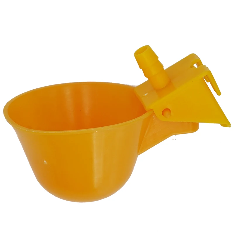 Alimentador automático de agua para aves de corral, bebedero de 5 piezas, color amarillo, para pollos de granja, pato, ganso, pavo, herramienta para beber - imagen 4