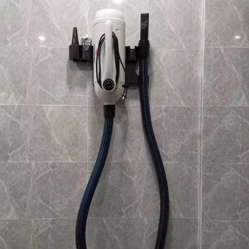 Secador de pelo para mascotas montado en la pared, cuidado de perros, soplador de agua para perros de belleza, secador de pelo para perros de alta potencia y bajo ruido, baño profesional - imagen 3