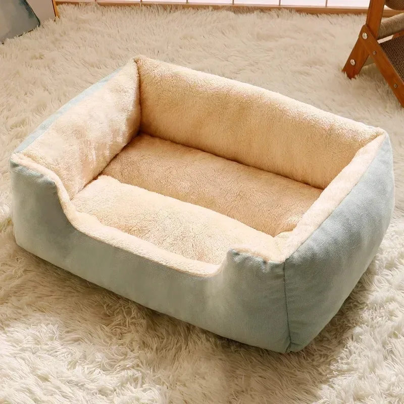 Cama de invierno para gatos, colchoneta para perros, artículos para mascotas, accesorios para cachorros, productos, cojín para gatitos, cosas, accesorios, casas, hábitats, suministros para el hogar - imagen 4