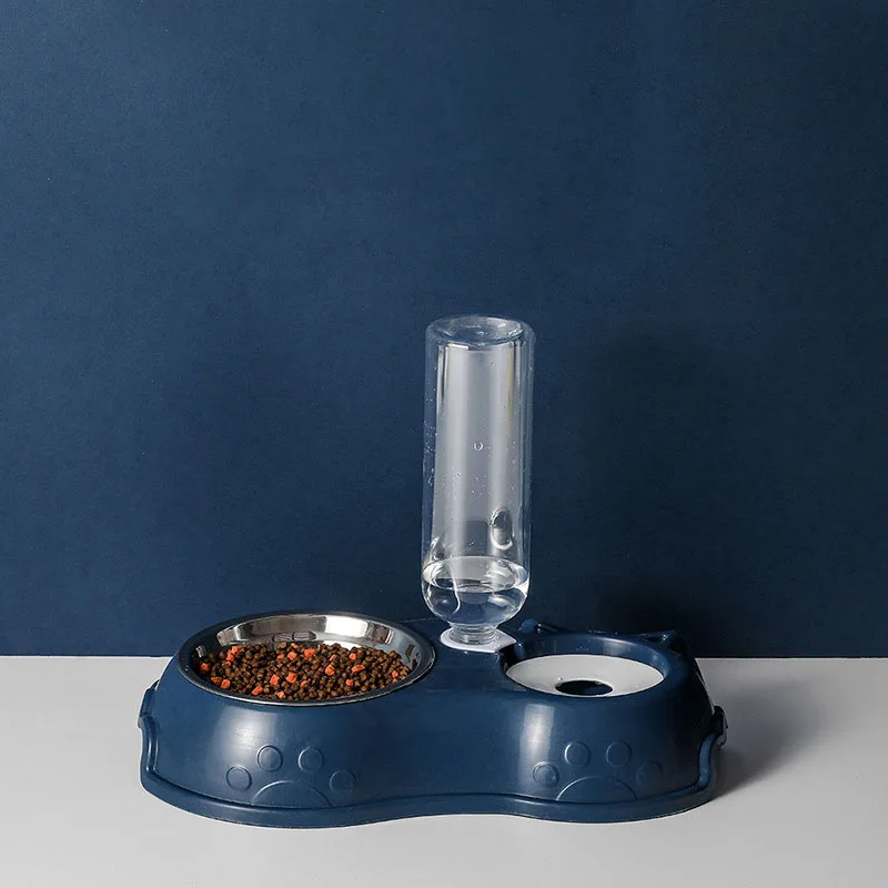 Comedero doble 2 en 1 para gatos y perros – dispensador de agua comida - imagen 5