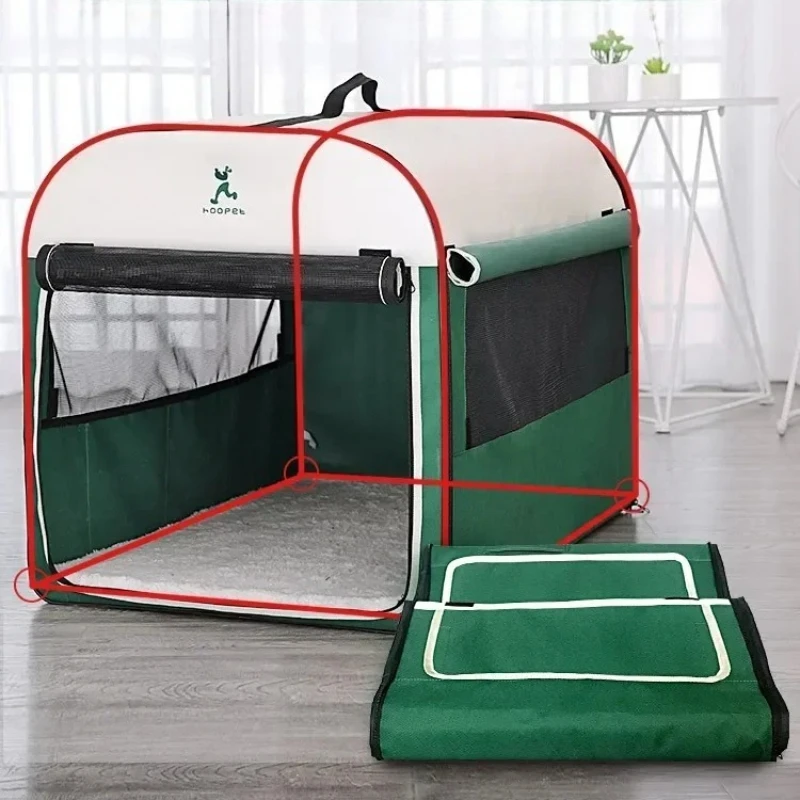 Perrera para perros, casa grande y cálida para perros, jaula de invierno, casa interior y exterior, tienda para exteriores, productos universales para mascotas para las cuatro estaciones - imagen 3