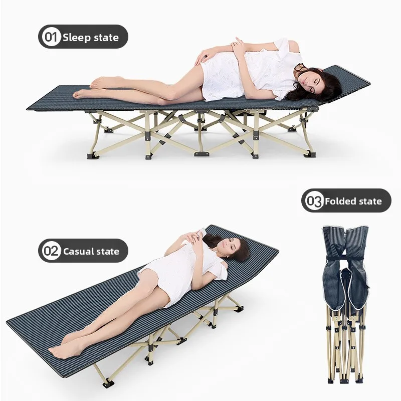 Cama Plegable Reclinable – Siesta y Descanso en Oficina