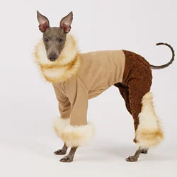 Ropa invierno galgo italiano y whippet: sudadera, pantalón, abrigo