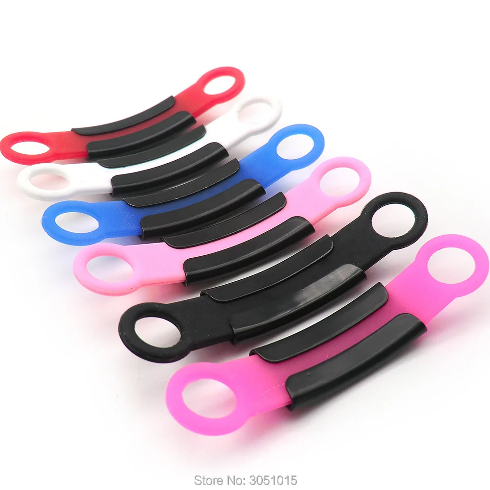 Venta al por mayor, 100 Uds., etiquetas de acero inoxidable con etiqueta de nombre de goma, placa de identificación deslizante para perros y mascotas, personalizada, sin ruido grabado - imagen 4