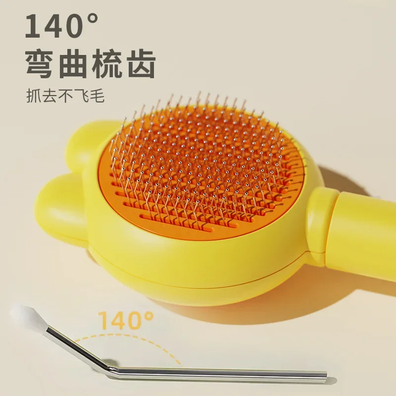 Cat Comb To Remove Floating Hair Pet Dog Hair Cleaner Long Hair Comb Artifact Cat Supplies - imagen 2