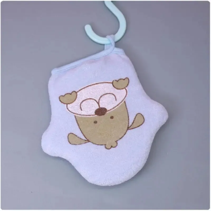 Esponja de baño suave de dibujos animados para bebé, toalla para frotar el cuerpo, toallita de baño para niños, bola de baño para limpieza de manchas de baño - imagen 3