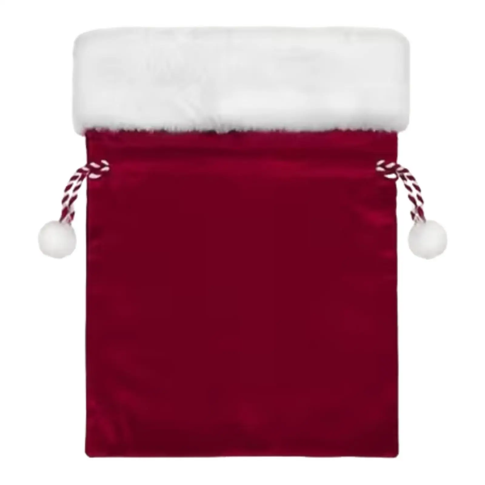 Bolsa de regalo con cordón de Navidad, organizador de regalos de fiesta, envoltura de regalos, almacenamiento de disfraces para dulces, golosinas, juguetes, cumpleaños - imagen 4