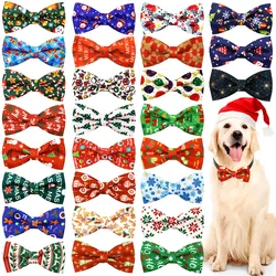 Lazos navideños y collares pajarita para perro