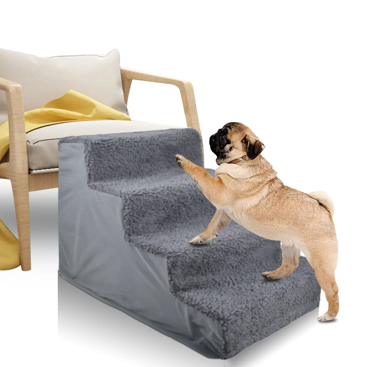Escaleras antideslizantes lavables para perros pequeños y mayores - imagen 2