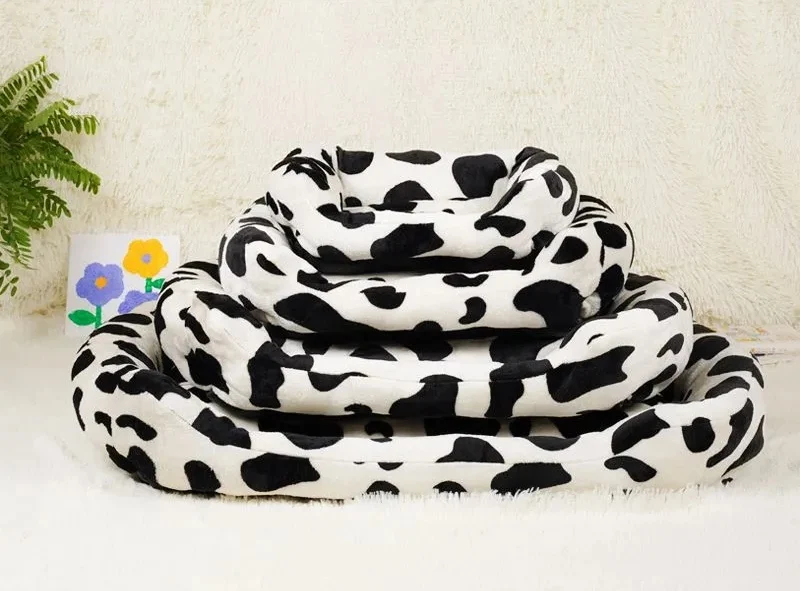 Sofá cama para perros y mascotas, cojín cálido para dormir en invierno, camas para gatos, esteras, sofá, perrera, cestas de lana para cachorros, suministros para mascotas - imagen 3