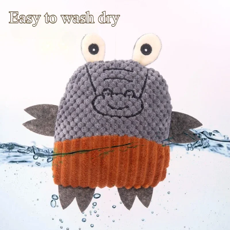 Juguetes de la serie de estilo de dibujos animados para mascotas, cangrejo, Rana, burro, resistente a mordeduras, autopedición, voz calmante, juguetes para perros, productos de felpa - imagen 4