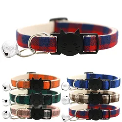 Collar reflectante para gato con campana – Nylon ajustable y cómodo