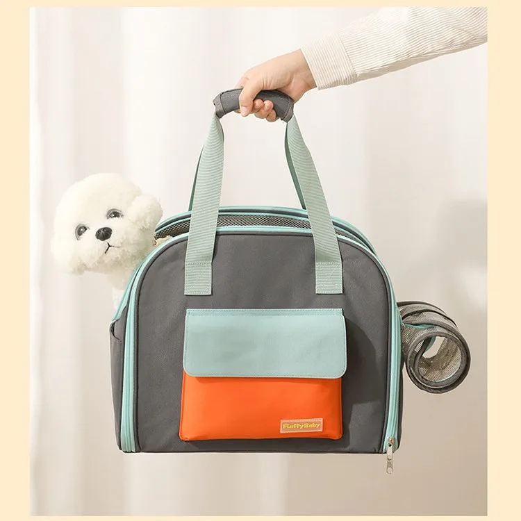 Mochila transportín expandible para gato y perro pequeño