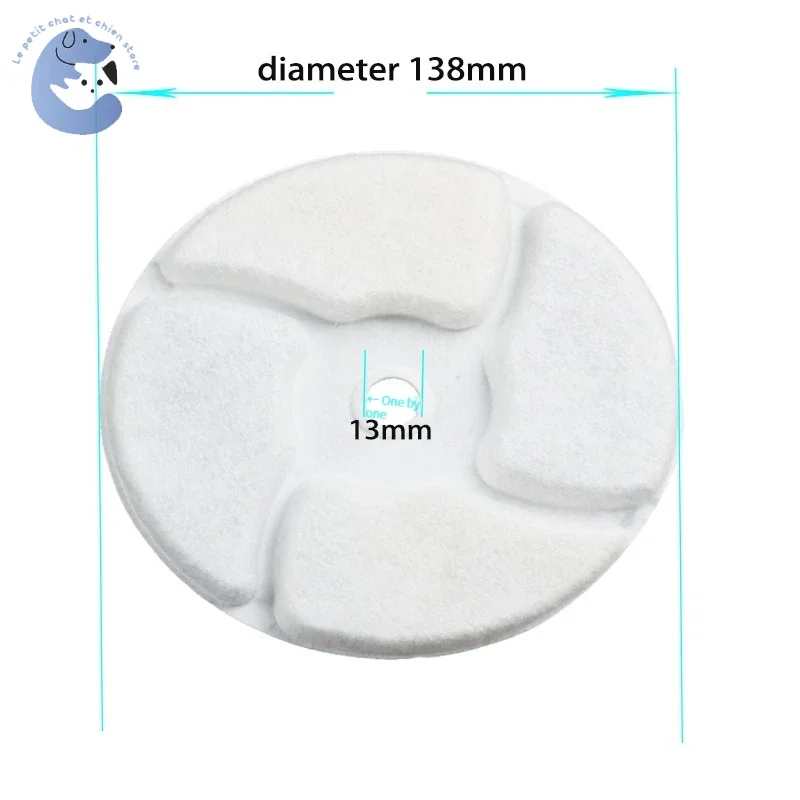 Unidades Filtros de Repuesto 6 piezas Compatible con Petkit EVERSWEET 2 y EVERSWEET 3 Fuente de Agua filtración múltiple - imagen 4