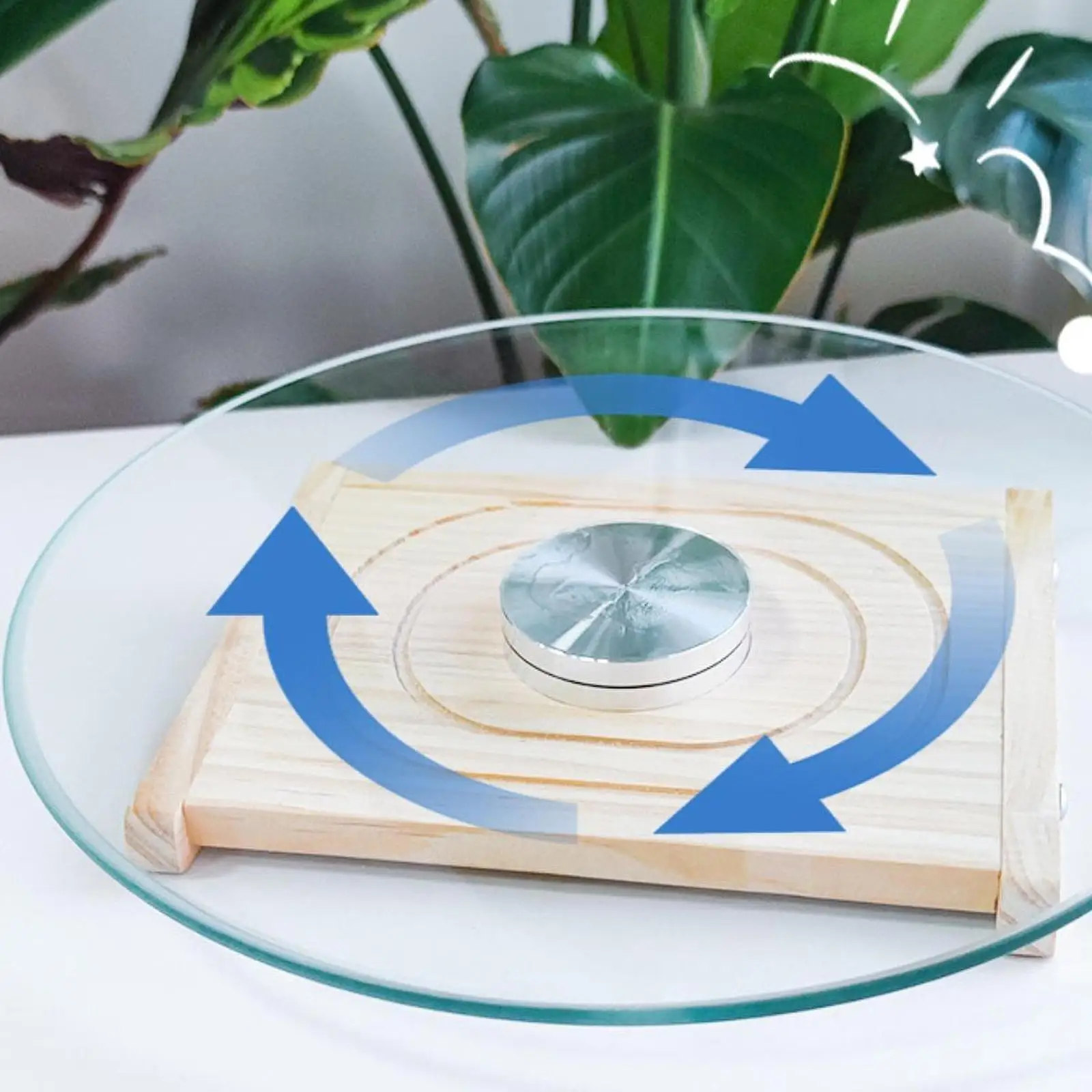 Hamster Wheel Platform Hamster Toy Smoothly Enrichment Toys Running Wheel Running Turntable Toy for Gerbils Hamsters Training