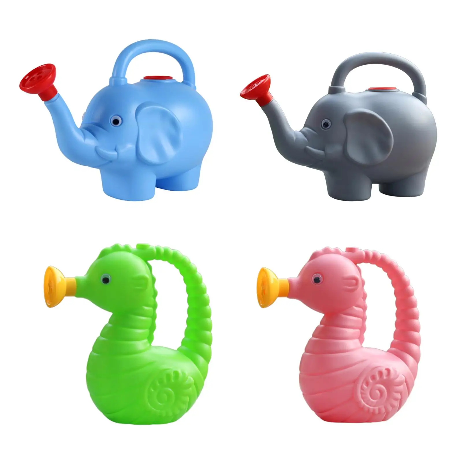 Animal Watering Can Gardening Tool Long Spout Kids Gift Animal Shape Portable Handle Modern Garden Water Can for Patio Bonsai