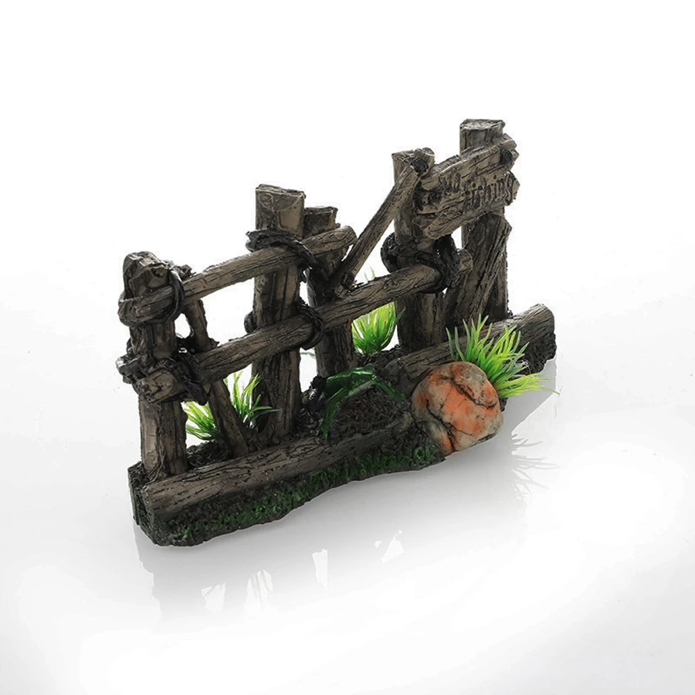 Adorno de valla de acuario simulada, paisajismo de acuario, decoración de escritorio, paisaje en miniatura de rocalla Artificial, 1 ud. - imagen 5