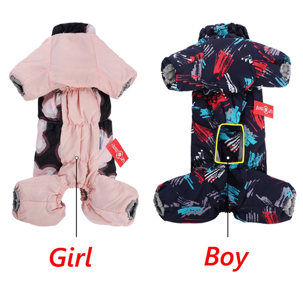 Mono grueso de lana para hombre y mujer, petos para perros pequeños, mono de invierno para cachorros, perros y gatos, peleles para Chihuahua y Yorkshire, traje para mascotas - imagen 3