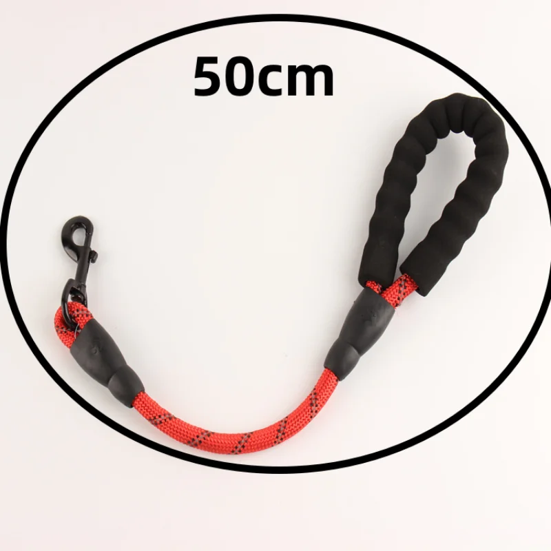 Correa para perro, correa corta para perros, correas reflectantes para perros, correas con mango cómodo para caminar, cuerda impermeable para mascotas, suministros para mascotas - imagen 3