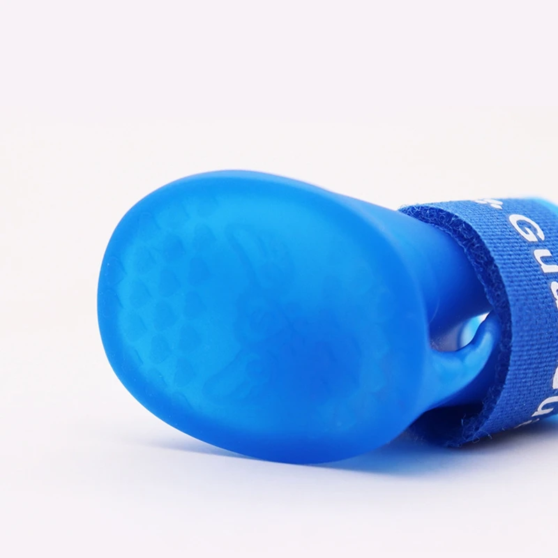 Chubasquero impermeable para mascotas, bota de goma antideslizante para perros pequeños, medianos y grandes, calzado de suela suave para caminar al aire libre para perros y gatos - imagen 2