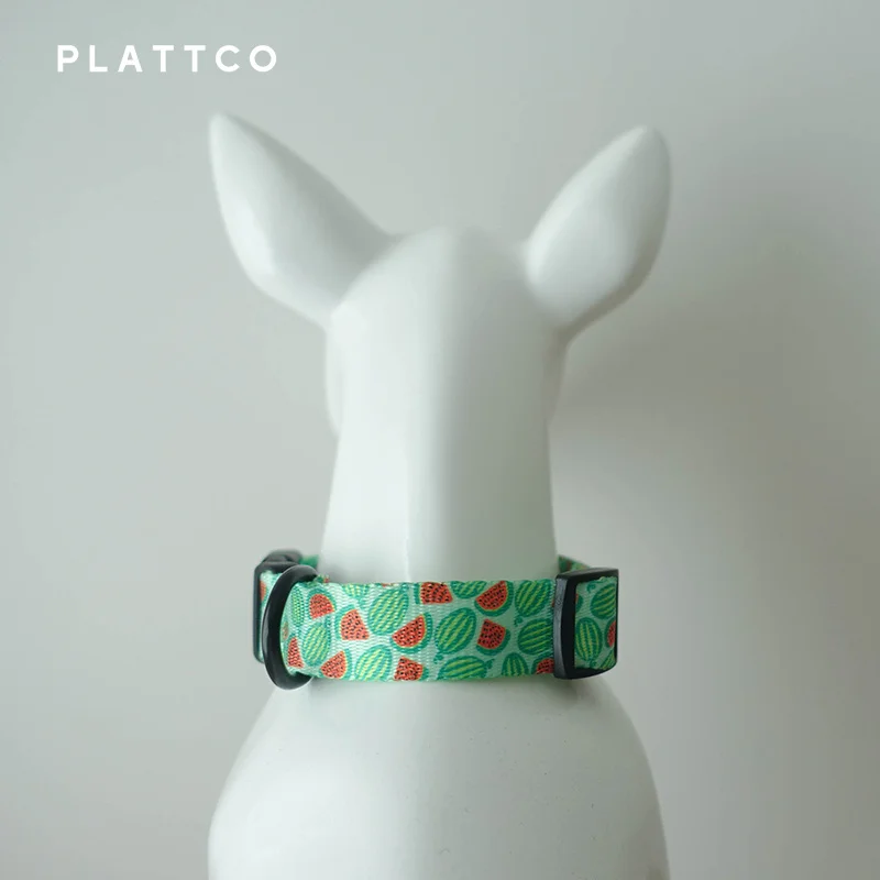 Collar nailon con estampado sandía para perros - imagen 4
