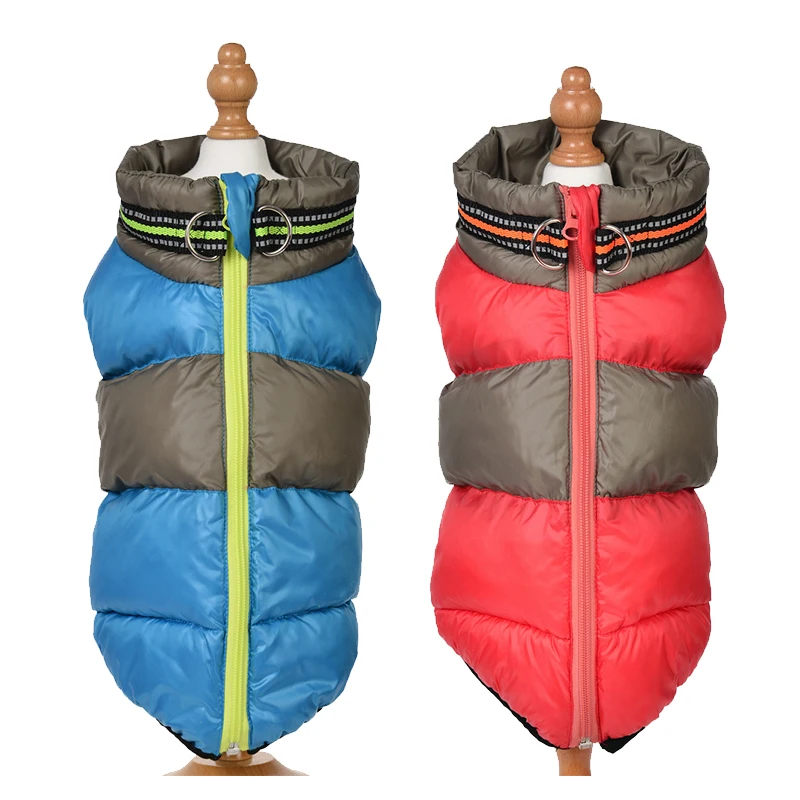 Chaqueta cálida para cachorros, abrigo de invierno a prueba de viento, ropa para perros pequeños y medianos, chaleco para gatos, ropa para Bulldog Francés, Chihuahua, trajes para mascotas