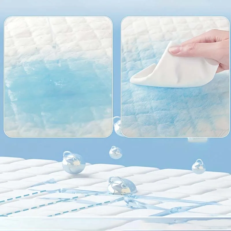 Pañal absorbente para mascotas, almohadillas de entrenamiento gruesas para cachorros, almohadillas para orinar para perros y gatos, estera para orina de mascotas a prueba de fugas, suministros para mascotas de secado rápido - imagen 2