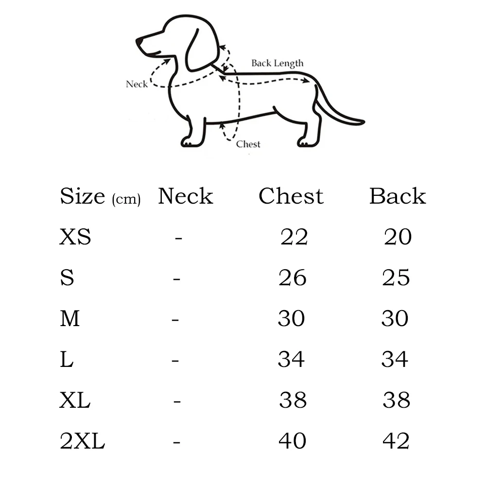 Mono azul denim para perro dachshund mostrando ajuste