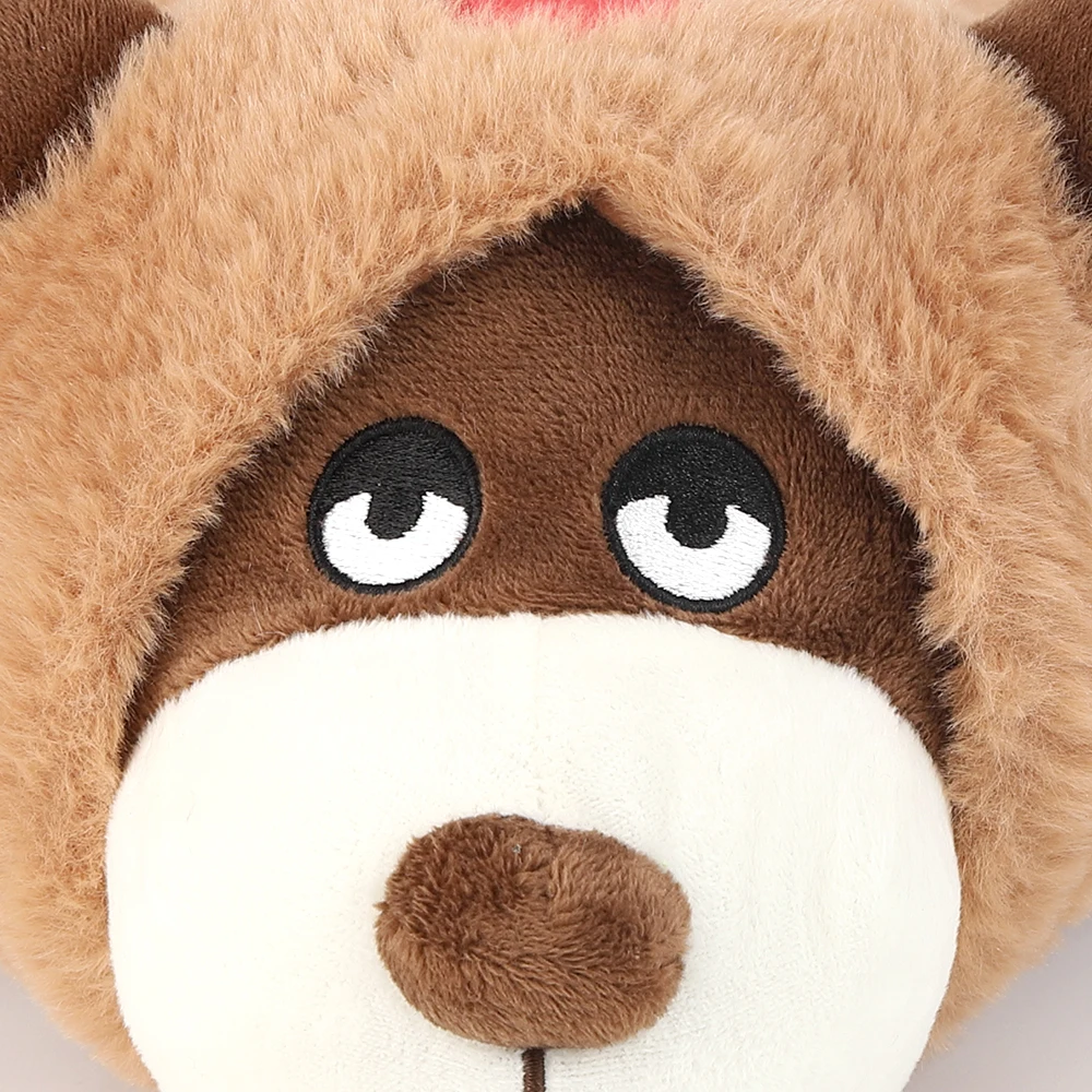 Navidad Reno Oso Perro Heartbeat Toy Perro Heartbeat Toy con mecanismo de latido del corazón incorporado para calmar la ansiedad del cachorro