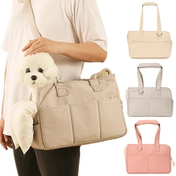Bolsa transportadora para perros, bolso de hombro para perros pequeños, gato, cachorro, salir, bolsa transportadora portátil, Teddy, Chihuahua, Yorkshire, bolsas de viaje para mascotas