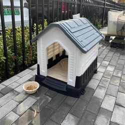 Caseta perros exterior - resistente lluvia y todas las estaciones