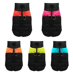 Abrigo impermeable y térmico para perro con cremallera