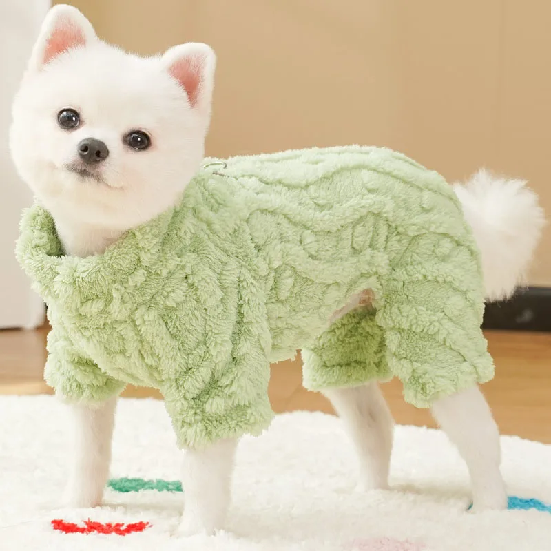 Pijama de lana térmica para perros Chihuahua y Yorkie - imagen 2