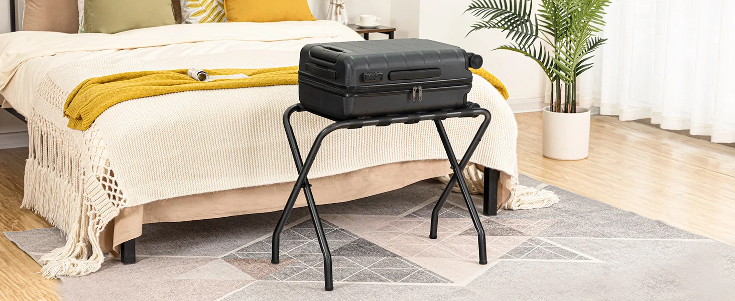 Organizador metálico plegable para accesorios de gato y perro