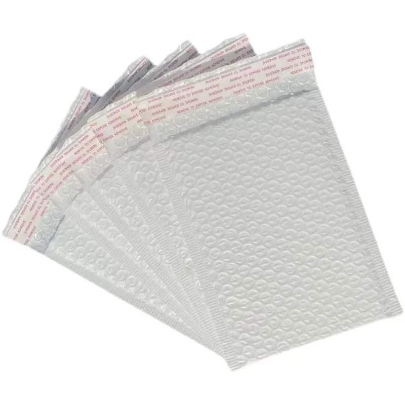 18x23/20x25cm 50 Uds blanco para empaquetar productos DeliveBubble Mailers bolsas de embalaje para empaquetar productos paquete de entrega sobre Mailer