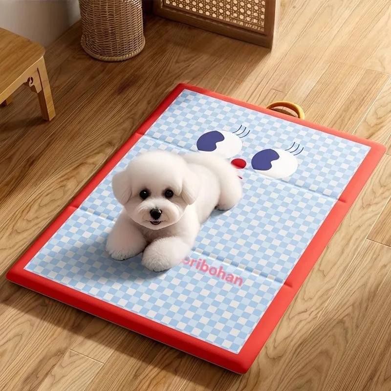 Cojín refrescante para perros, estera refrescante impermeable para perros, cojines frescos de verano para mascotas, gatos, cachorros y perros, esteras de cama refrescantes para gatitos y mascotas