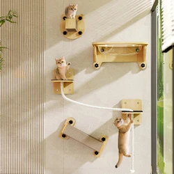Ventosa de pared con hamaca para gatos - ventana colgante y cuerda
