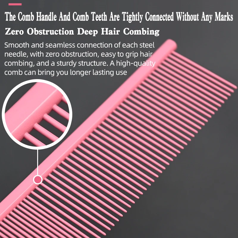 El Peine de aseo para mascotas colorido de nuevo estilo da regalos a las niñas. Peine pequeño y bonito para quitar el pelo de perros o gatos, peines de pelo flotante - imagen 5