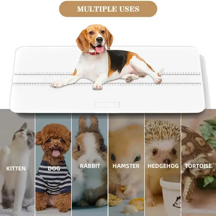 Báscula doméstica para mascotas, dispositivo de pesaje para perros y gatos, Animal PEQUEÑO para el hogar, nueva báscula electrónica de precisión para Hospital para mascotas grandes - imagen 2