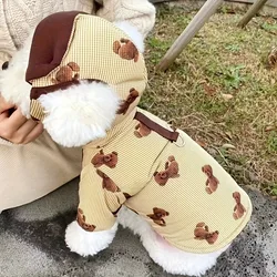 Chaqueta acolchada de invierno para perros pequeños y medianos